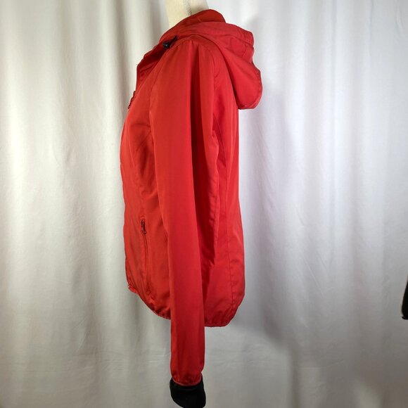 BAUBAX EUC Hooded Red Water
Repellent Travel Jacket. All Seasons. Size M. - Picture 5 of 16